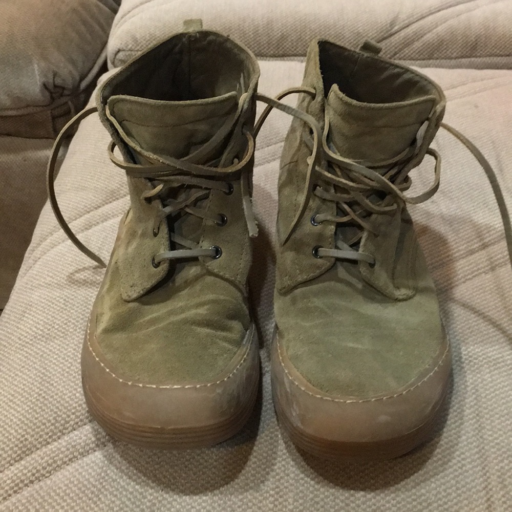 DKNY suede ankle shoes